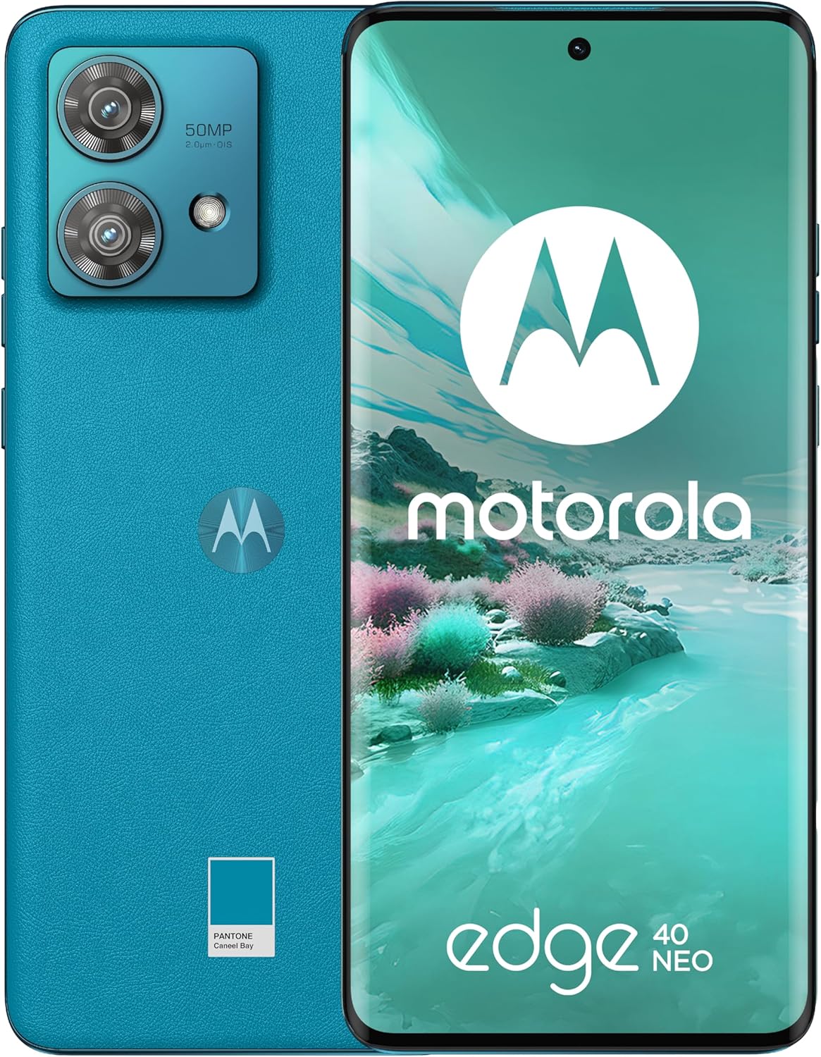 Motorola Edge 40 Neo Azul (8GB RAM/256GB), 50MP, Celular Desbloqueado
