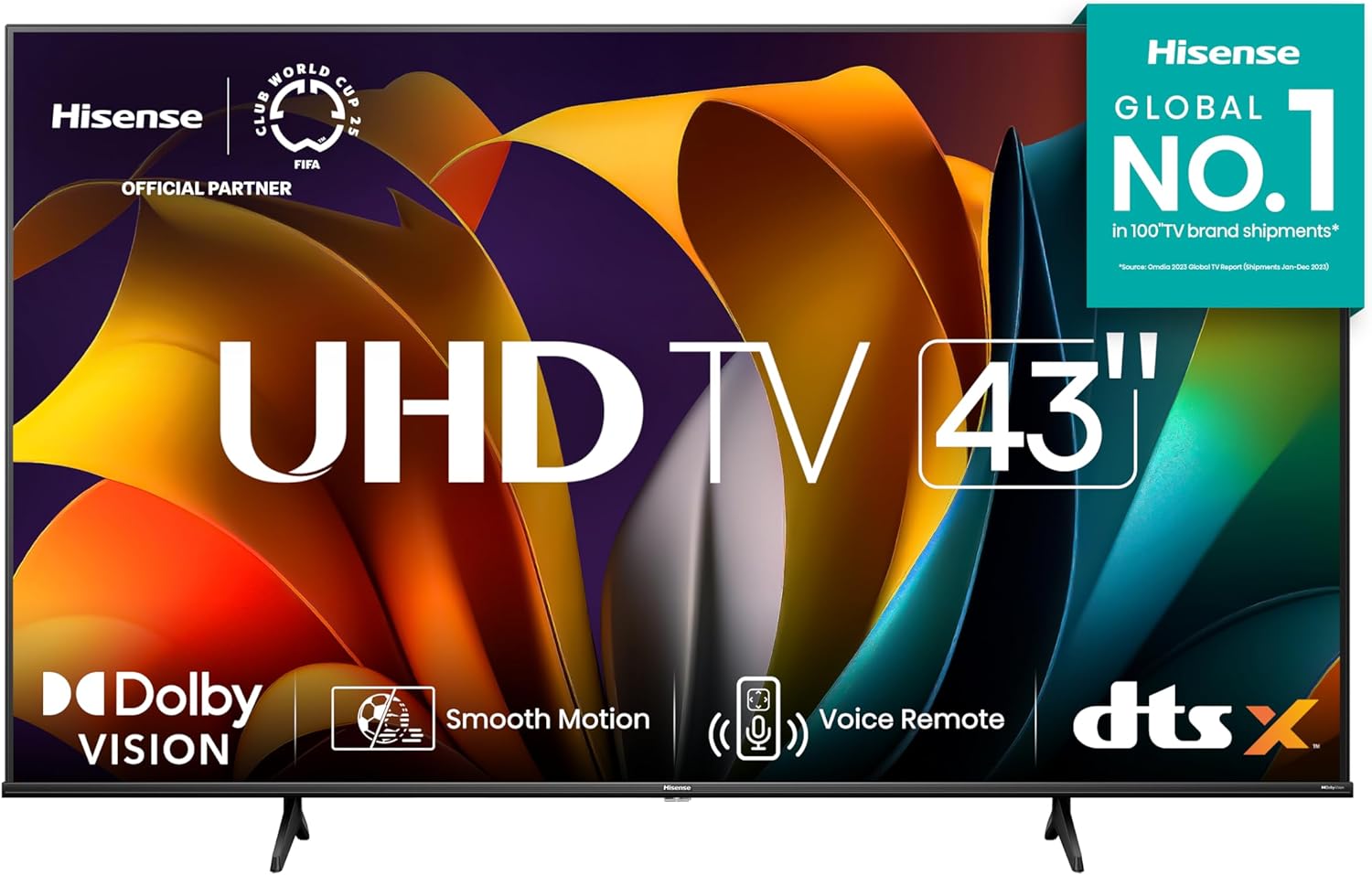 Hisense Pantalla UHD de 43