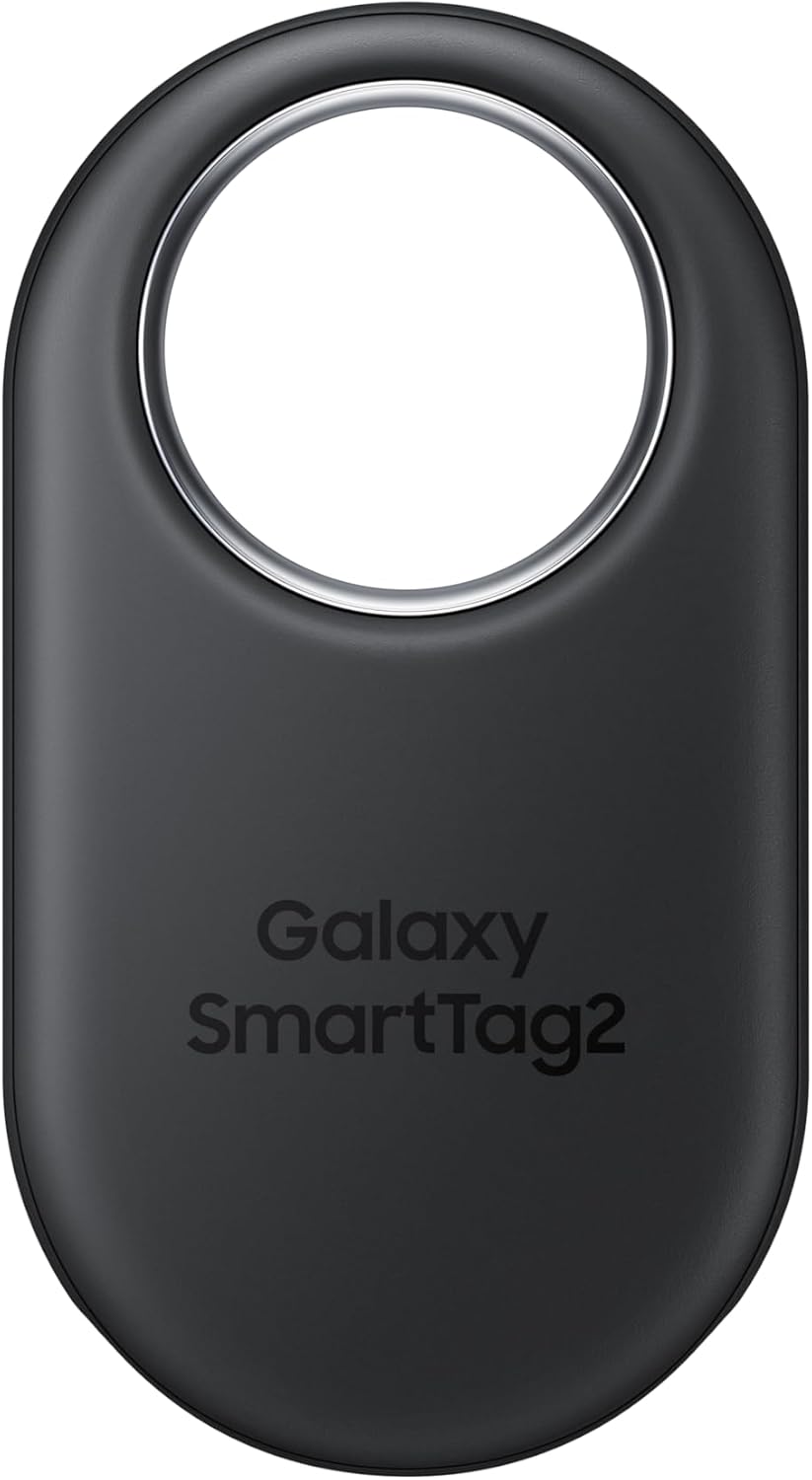 SAMSUNG Galaxy SmartTag2 - Localizador Bluetooth, localizador GPS para Llaves, Cartera, Equipaje, Mascotas, Uso con teléfonos y Tablets Android 11 o Posterior - 1 Unidad, Negro